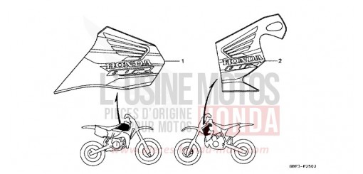 MARQUE (3) CR80RBW de 1998